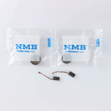 Ремкомплект мотора компресора Eberspacher D1LC, compact. Підшипники NMB 2шт, пара щіток
