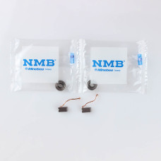 Ремкомплект мотора компресора Eberspacher Airtronic D2. Підшипники NMB 2шт, пара щіток